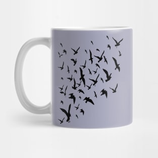 Seagull Birds Silhouette Mug